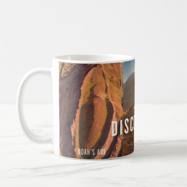 Discovered Media Banner Coffee Mug (Left)