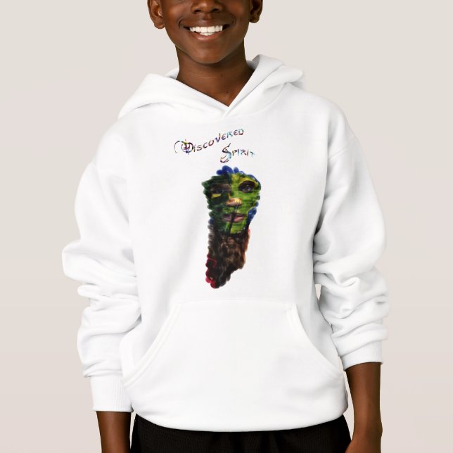 Discovered Spirit sketch Hoodie (Front)