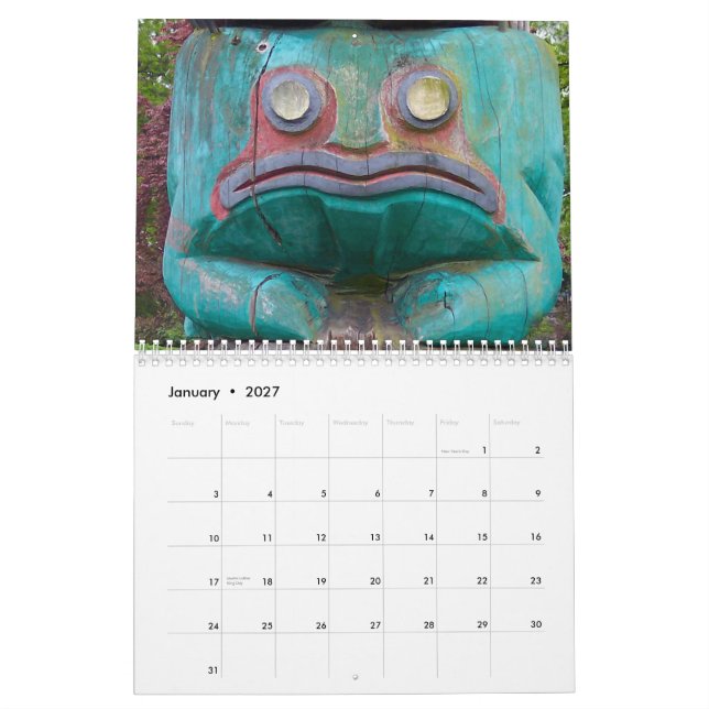 Discovered Treasures Calendar (Jan 2027)