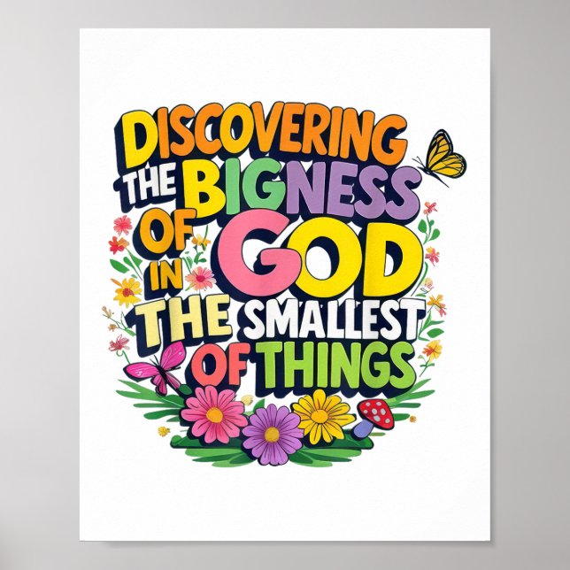 Discovering The Bigness Of God Magnified Vbs 2025  Poster (Front)