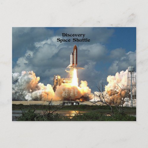 Discovery Space Shuttle Postcard