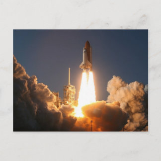 DISCOVERY STS 133 LAUNCH POSTCARD