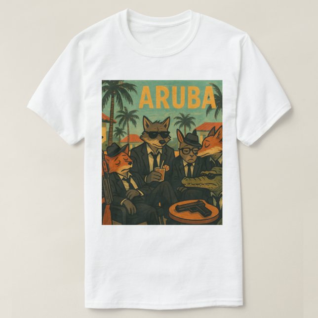  DISCREET CIRCLE OF ENTHEUSIASTS ARUBA 2025 T-Shirt (Design Front)