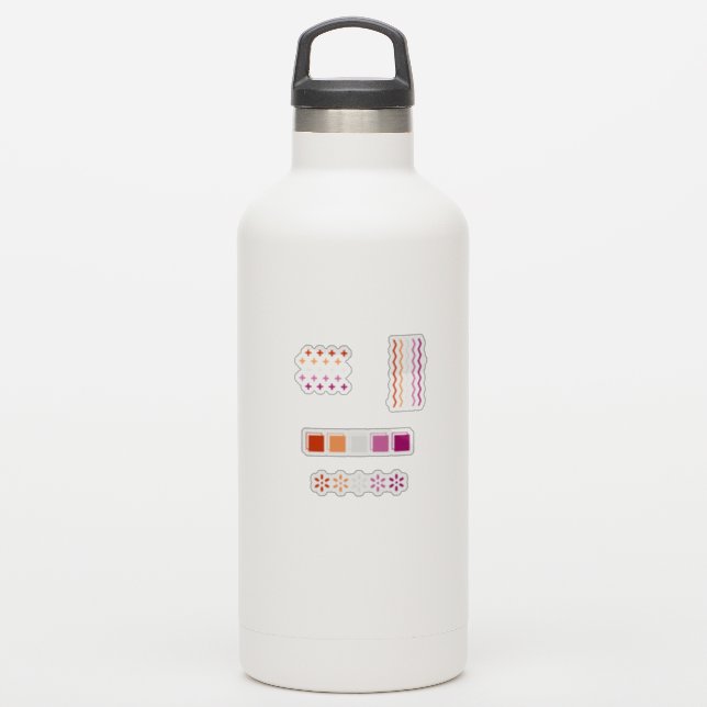 Discreet Pride Sticker (Waterbottle)