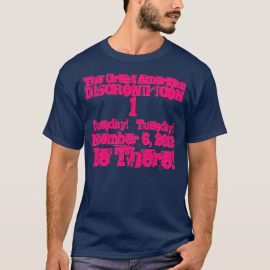 DISCRONIFICON 1 November 6, 2012 Be There! T-Shirt