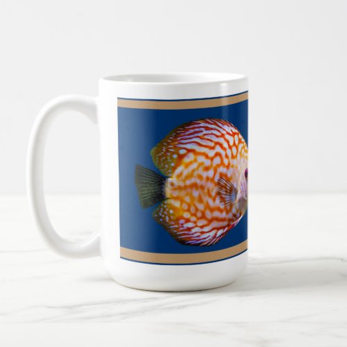 Discus Coral Reef Fish Coffee Mug