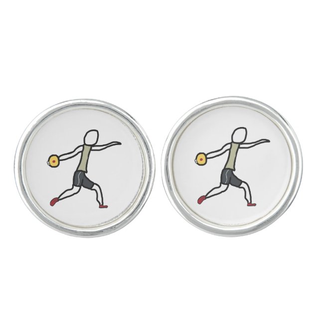 Discus Cufflinks (Front)
