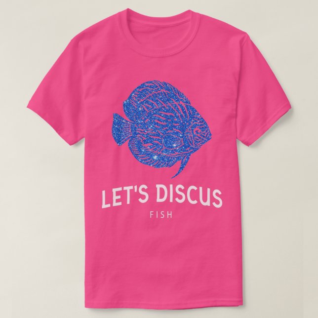 Discus Fish Tropical Aquarium Fish T-Shirt (Design Front)
