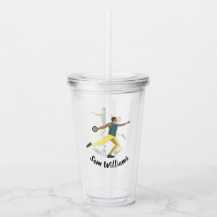 Discus Throwing Acrylic Tumbler