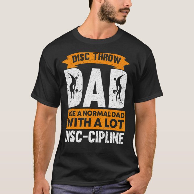 Discus Throwing Athlete Track And Field Thrower Co T-Shirt (Front)