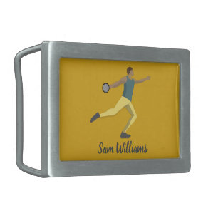 Discus Throwing Belt Buckle