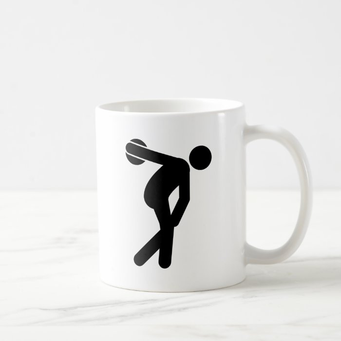 Discus Throwing Coffee Mug