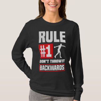Discus Throwing Discus Thrower Track And Field Rul T-Shirt