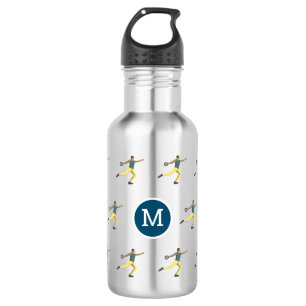 Discus Throwing Stainless Steel Water Bottle