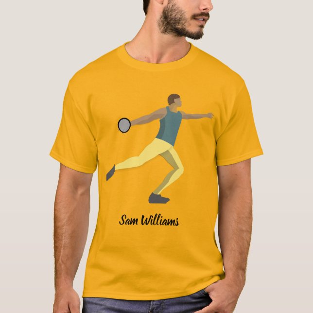 Discus Throwing T-Shirt (Front)
