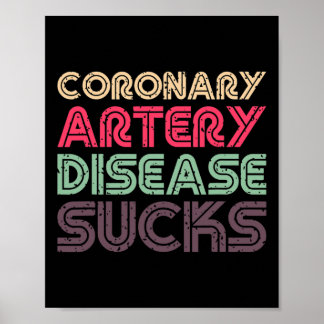 Disease Awareness Coronary Artery Disease  Poster