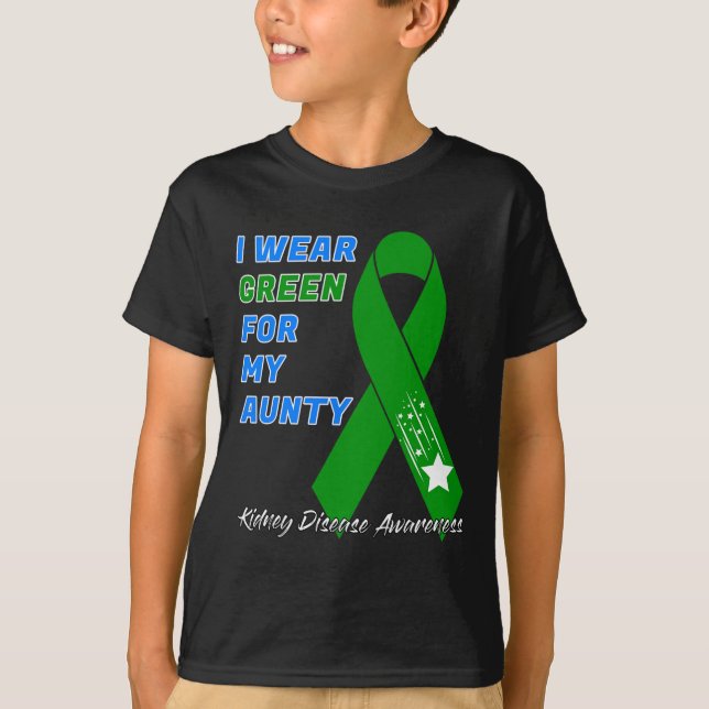 Disease Awareness Dialysis Transplant Donor Warrio T-Shirt (Front)