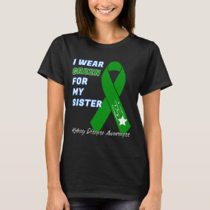 Disease Awareness Dialysis Transplant Donor Warrio T-Shirt