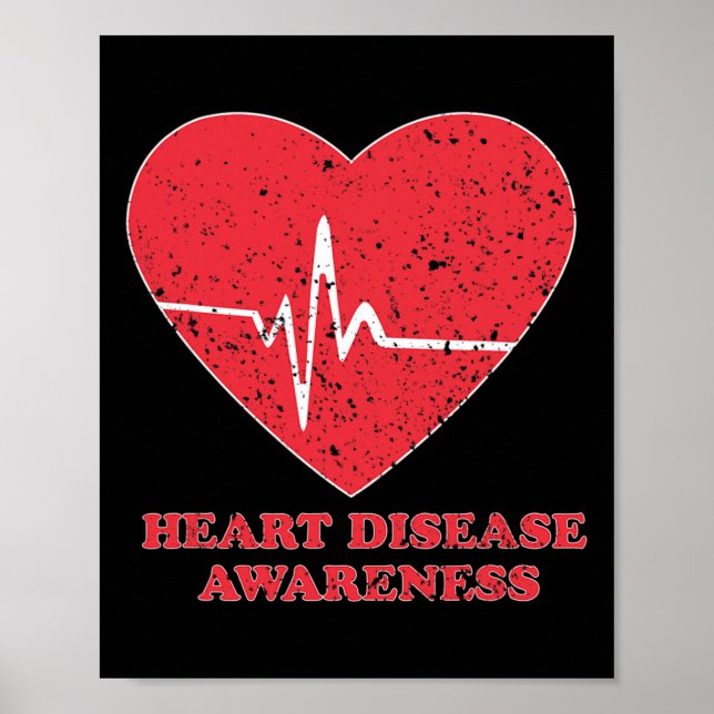 Disease Awareness -national Wear Red Shirt Day  Poster (Front)