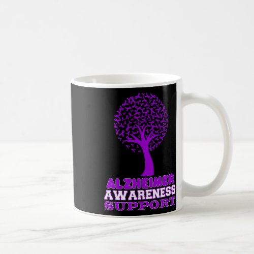 Disease Awareness Purple Ribbon Support Walk  Coffee Mug