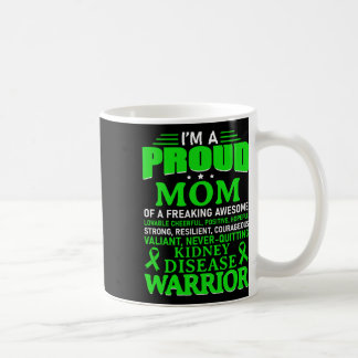 Disease Awareness Survivor Green Ribbon Mom Women  Coffee Mug
