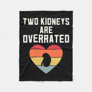 Disease Awareness Transplant Nurse Donor Dialysis Fleece Blanket