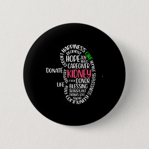Disease Awareness Transplant Organ Donor Donate Button
