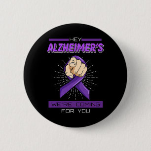 Disease Brain Memory Loss Dementia Gift Idea Button