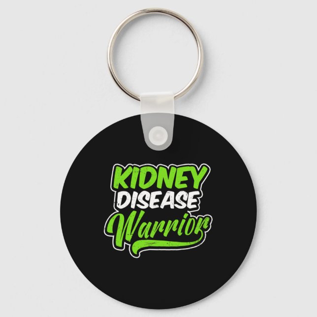 Disease Design Warrior Gift 1  Keychain (Front)