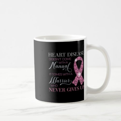 Disease Doesnt Come With A Manual Support Warrior Coffee Mug