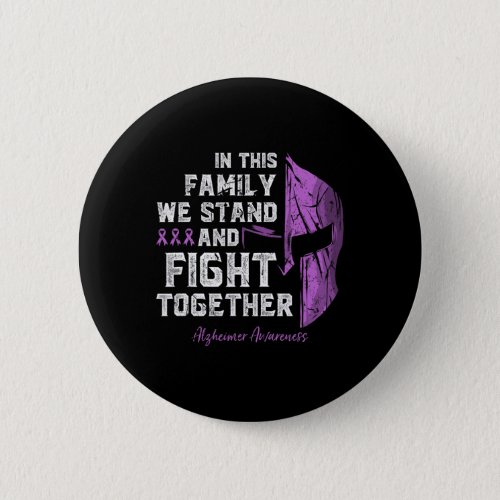 Disease Family Support Awareness Spartan Warrior  Button