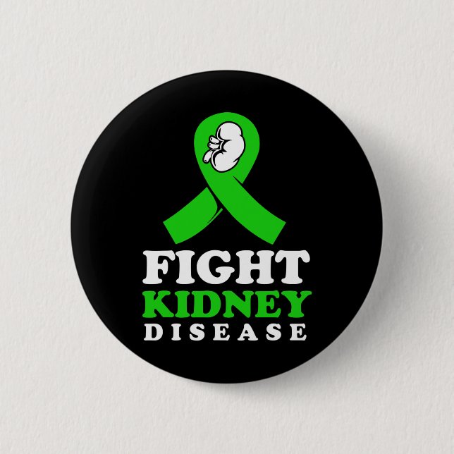 Disease Fighter  Button (Front)
