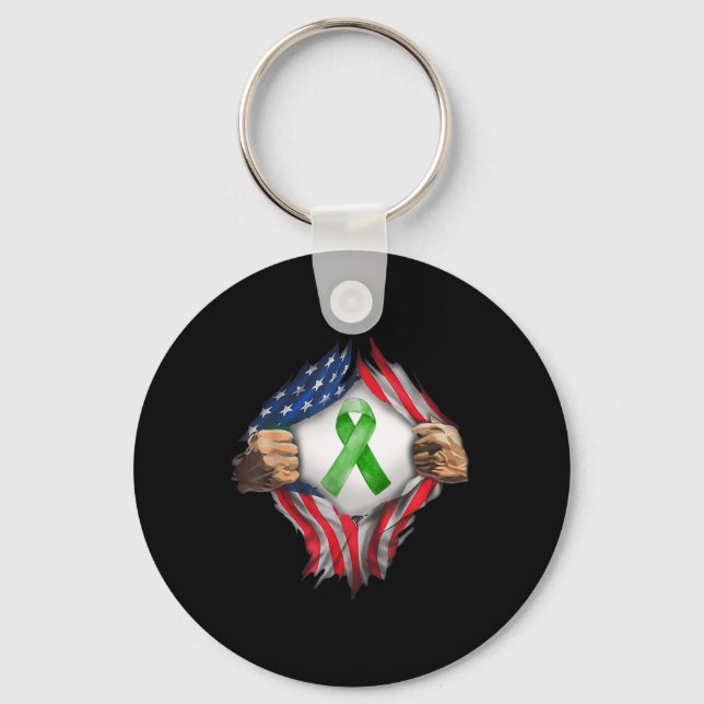Disease Gift For Dialysis Patients Warrior  Keychain (Front)