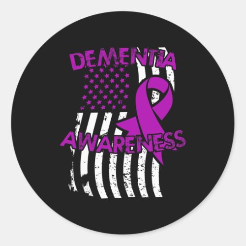 Disease Gift _ Heimer Awareness  Classic Round Sticker