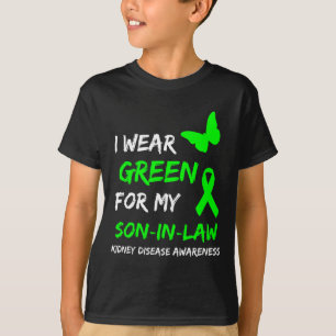 Disease I Wear Green For My Son-in-law Ribbon T-Shirt
