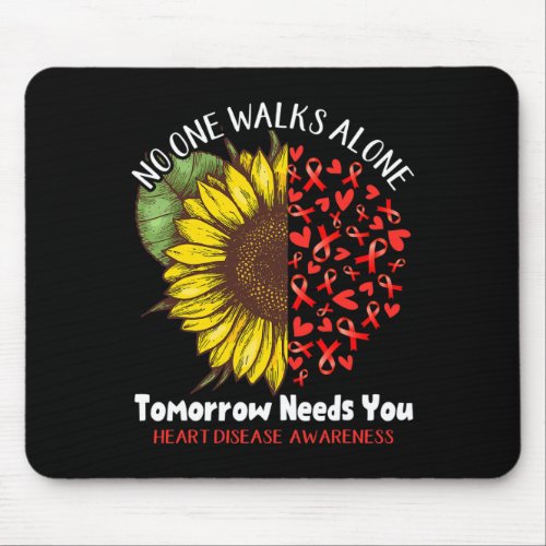 Disease No One Walks Alone Tomorrow Needs You  Mouse Pad