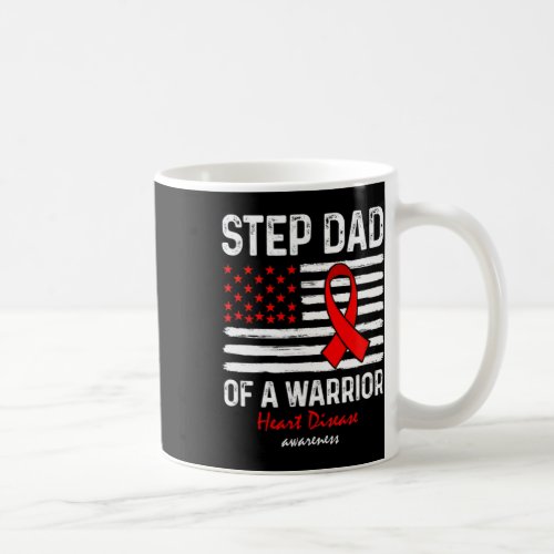 Disease Survivor Support Step Dad Of A Warrior  Coffee Mug