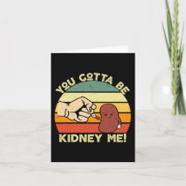 Disease Transplant Fun Kidney Organ Donor Donate  Card