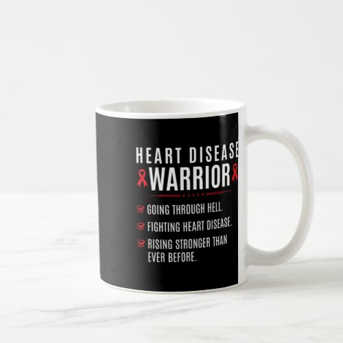 Disease Warrior Awareness Survivor To Do List  Coffee Mug