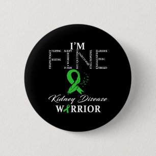 Disease Warrior I'm Fine Button