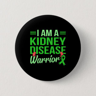 Disease Warrior Organ Donation Awareness Graphic Button
