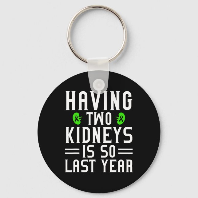 Disease Warrior Transplant Organ Donor Donate Surg Keychain (Front)