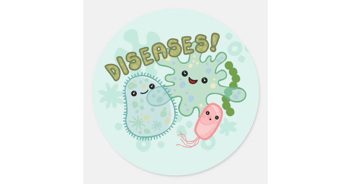 Diseases Sticker Zazzle 1160