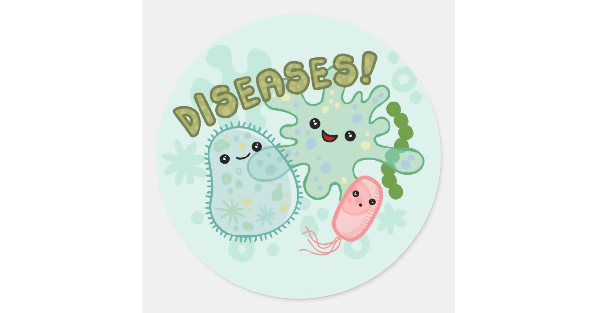 Diseases Sticker | Zazzle