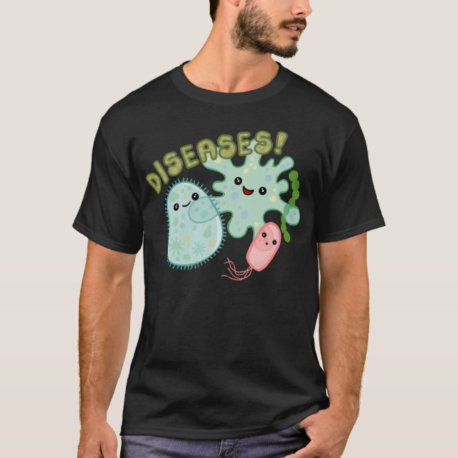 diseases T-Shirt (Front)