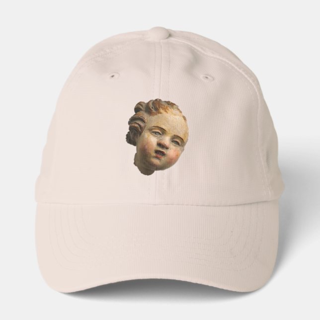 Disembodied Cherub Terra Cotta Performance Cap (Front)