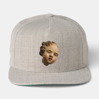Disembodied Cherub Terra Cotta Snap Back Hat