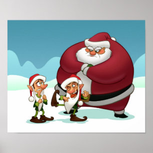 Disgruntled Elves Poster