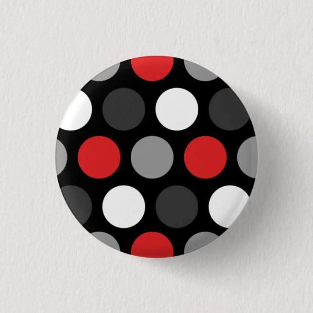 Disgruntled Ladybug Button (Front)