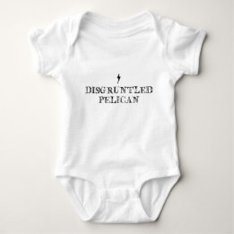 Disgruntled Pelican Baby Bodysuit